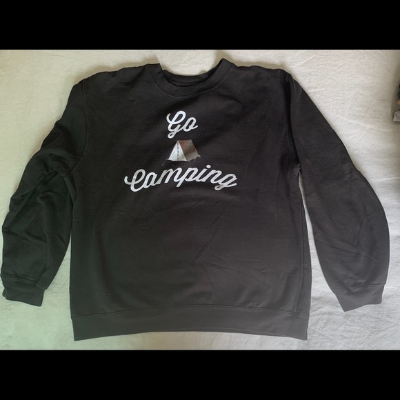 Sub_urban Riot "Go Camping", Blk Sweatshirt, sL - Picture 3 of 4